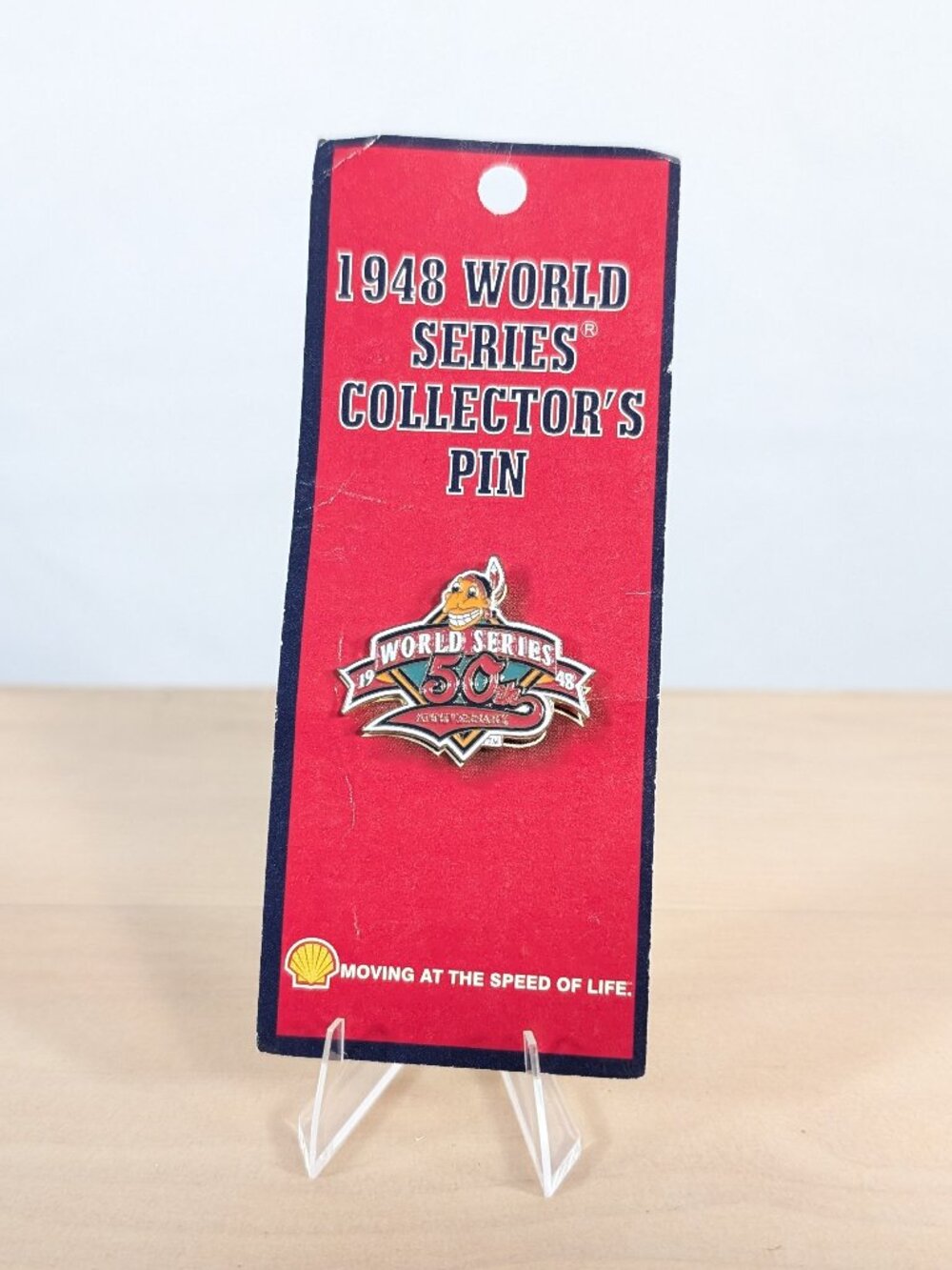 50th Anniversary 1948 World Series pin